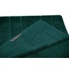 Lashuma Linz Bath Mat Green Opal Fluffy Terry Cloth 50