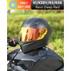 Logto Replacement Motorcycle Helmet Visor Compatible with K1 K3SV K5