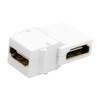 chenyang HDMI Keystone Jack Adapter 90 Degree Right Angled HDMI