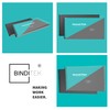 Binditek 100 Pack Binding Covers and Backs Set, 8.5 x