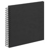 walther Design Photo Album Black 26 x 26 cm Imitation