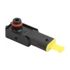 Black Car Brake Booster Pressure Sensor 5Q0 906 207 Replacement