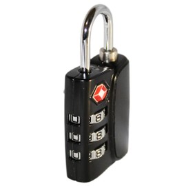 Em-D-Kay #920 TSA Accepted Padlock, 3-Dial Resettable Combination Luggage Lock