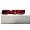 2X (Pair/Set) VMS Racing 345 RED on Black Highly Polished