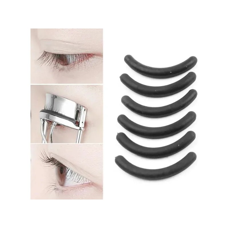 Repuestos de Silicona para Arqueador de Pestañas Rimkle, Pack x6
