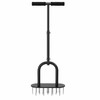 Manual Lawn Aerator for Soil Care – 15-Spike Adjustable Yard