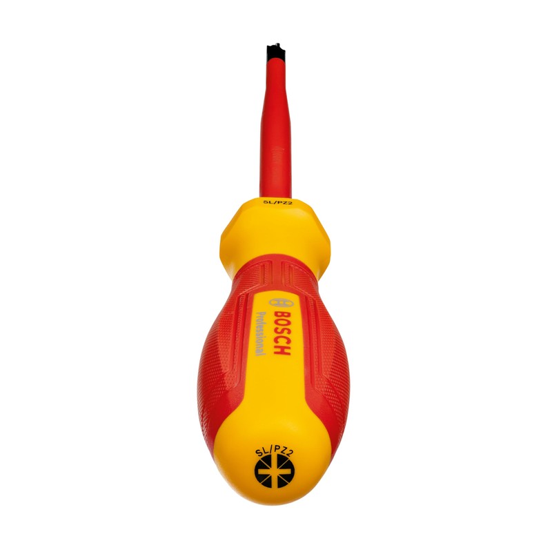 Bosch Professional VDE SL/PZ2x125 Screwdriver (Certified up to 1,000 V,