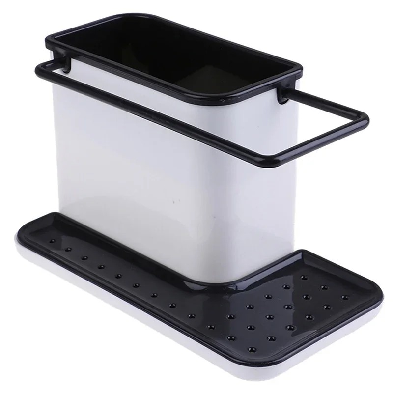 Kitchen Sink Caddy Organizer for Storage – Plastic Dish Soap