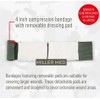 MillerMed Israeli Compression Bandage Vacuum Sealed to Effectively Stop/Reduce Blood