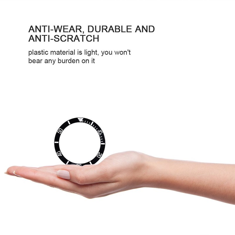 Watch Bezel Replacement Parts, Invicta Bezel Insert Ceramic Wristwatch Plastic
