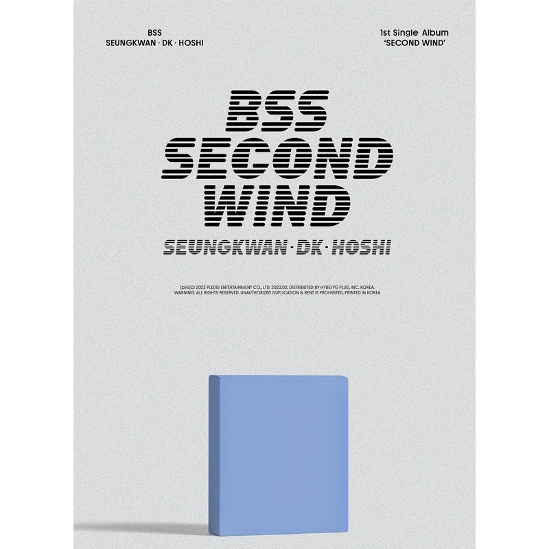 BSS 1st Single Album 'SECOND WIND'（韓国盤）