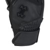 UA Clean Up Batting Gloves, Colorless 6001311 (001), Black, Black,