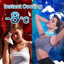 ice.U Auto-Freezing Ring – 27°C / 80°F Neck Cooler for Hot Weather, Reusable Cooling Tube Wrap for Sports, Travel, Commuting, Office, and Outdoor Heat Relief (Pure White)