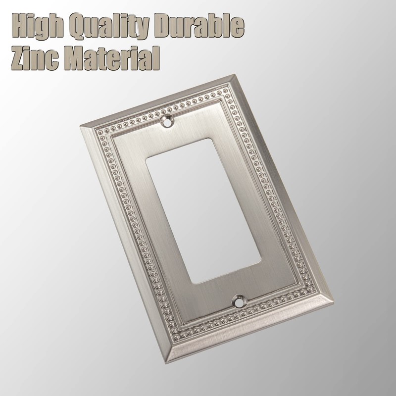 Henne Bery Sunken Pearls Heavy Duty Decorative Wall Plate Switch