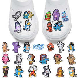 Shoe Charms, Croc Charms, Shoe Charms for Kids, Charms For Croc, Shoe Charms For Croc Charms, Cartoon Shoe Decoration Charms, DIY Decorative Shoe Charms Gifts For Teens Boys Girls (bulu)