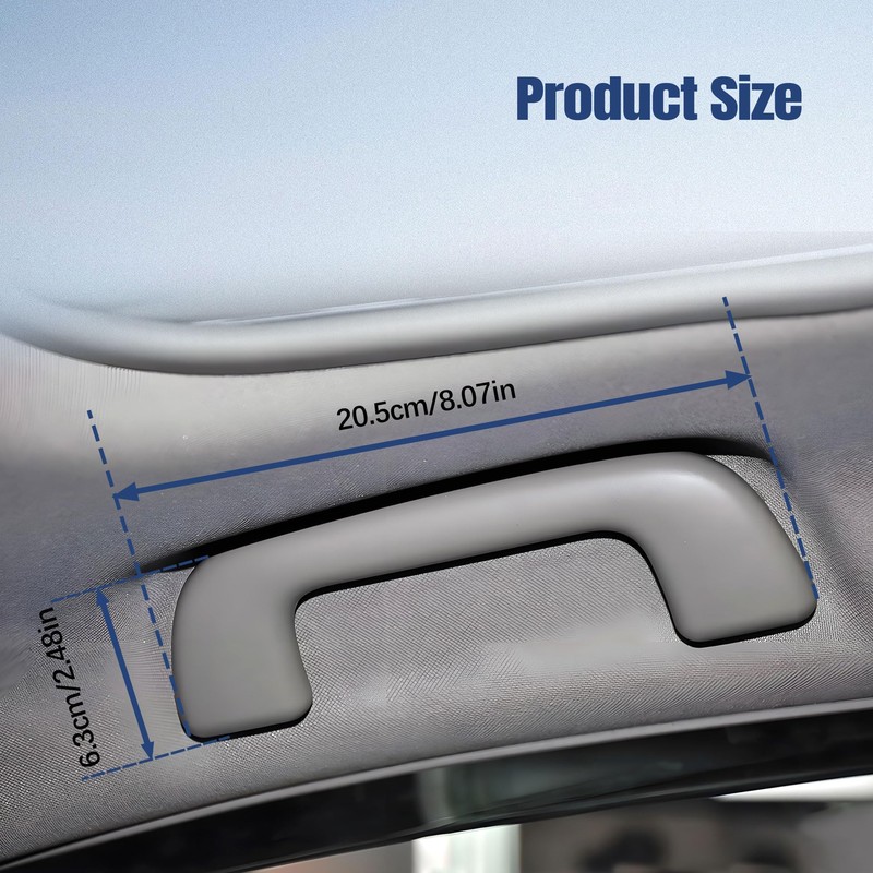 Panwarmoll Auto Roof Pull Handle Without Hook Compatible with Toyota