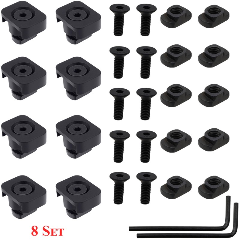 Ficero Metal Pressure Switch Cable Guides for M-LOK System, Flashlight