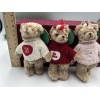 Bearington Bears Lot of 3 Bearington Collection Mini Valentine Jointed