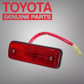 Toyota 80 - 83 TOYOTA COROLLA REAR DRIVER LEFT SIDE MARKER LIGHT OEM QTY 1 NEW