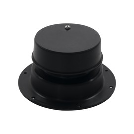RecPro RV Trailer Plumbing Sewer Vent Cap with Screw Black