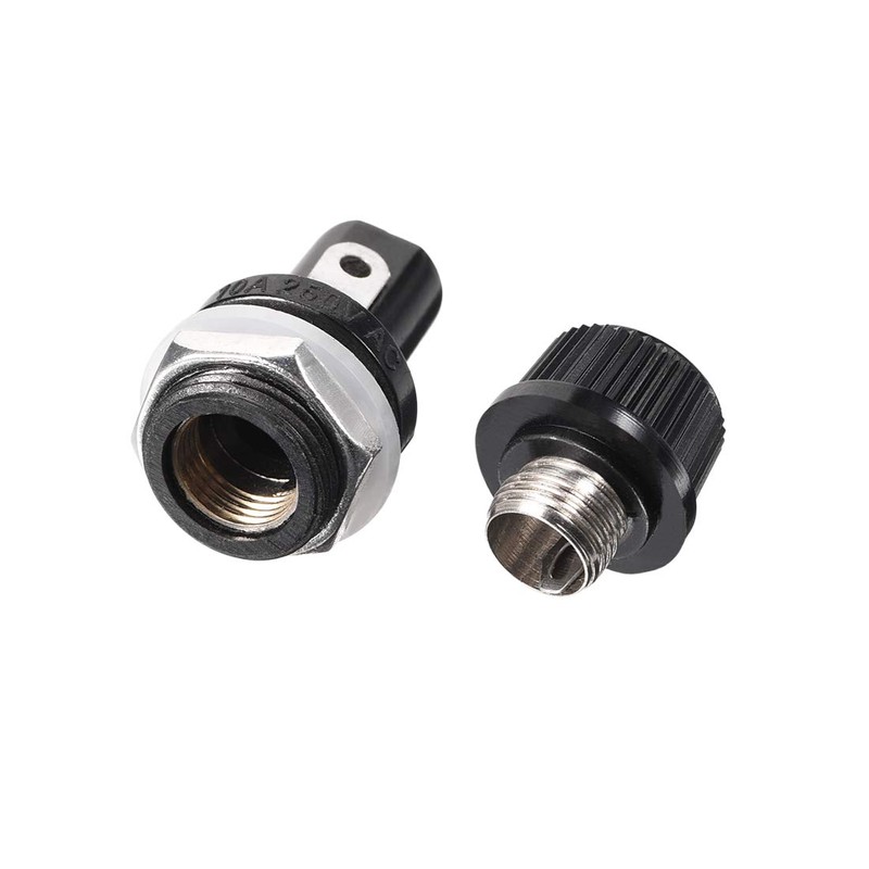 Sourcing Map Fuse Holder Screw Cap 5 x 20 mm