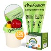 GreFusion Compostable Bags for Kitchen Compost Bin, 1.2 Gallon, 125