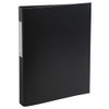Exacompta 40 mm Plastic 2 O Ring Binder - Black