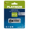 Platinum tws 64GB USB 3.0 Flash Drive - Black