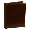 Leonhard Heyden Cambridge Combi Wallet Red Brown, Redbrown, Minimal