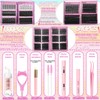 1686 Pcs Lash Clusters Kit, Mega/ultra/Dramatic/Volume/Full/Spikes/ Bottom Lashes Clusters Kit