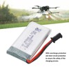 RC Aircraft Lithium Battery 3.7V 1100mAh with SM Black Plug