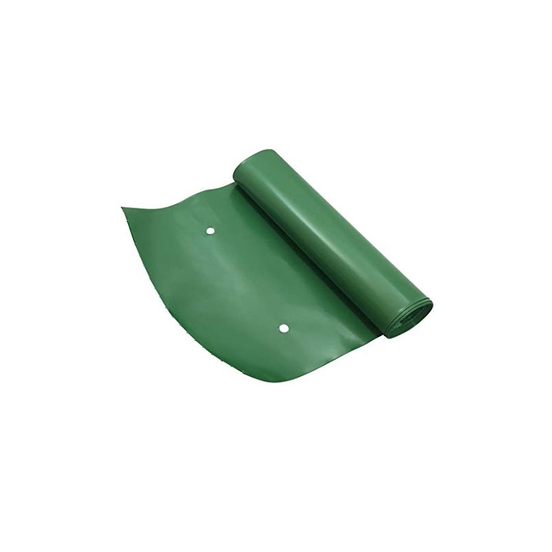 Manual Downspout Extender, Green, 8-Ft. x 7-In.