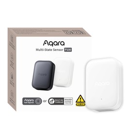 Aqara P100 Multi-State Detection Sensor, Door and Window Sensor, Direction, Vibration, Move, Fall, Tap, Tilt, 9 Axis Sensor, Matter Over Thread, Compatible with Zigbee, Motion Sensor, High Precision