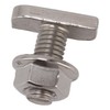 T Bolt Set M8x20mm T Slot Drop-in Bolt Hammer Head