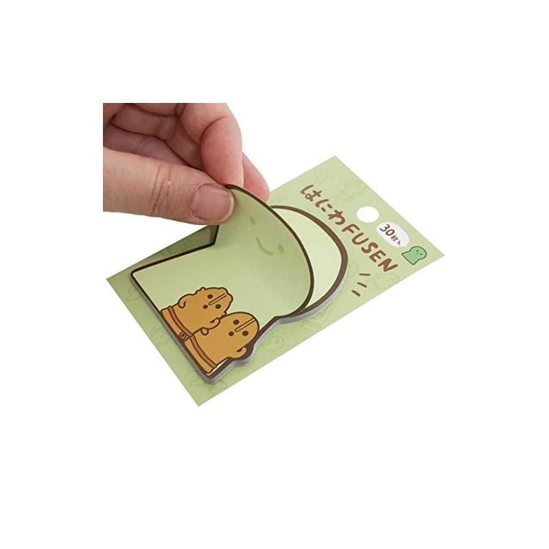 [Sticky Notes] Haniwa Fusen Cameo Japan 30 Sheets Funny Stationery