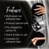 Ardell Nail Addict Adhesive Tabs, Easy Tab Release, Non-Damaging, Pre-Shaped