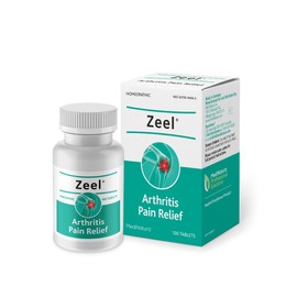 MediNatura Zeel Homeopathic Support Helps Relieve Pain & Stiffness Around Joints - Arnica + 14 Active Natural Ingredients - 100 Tablets