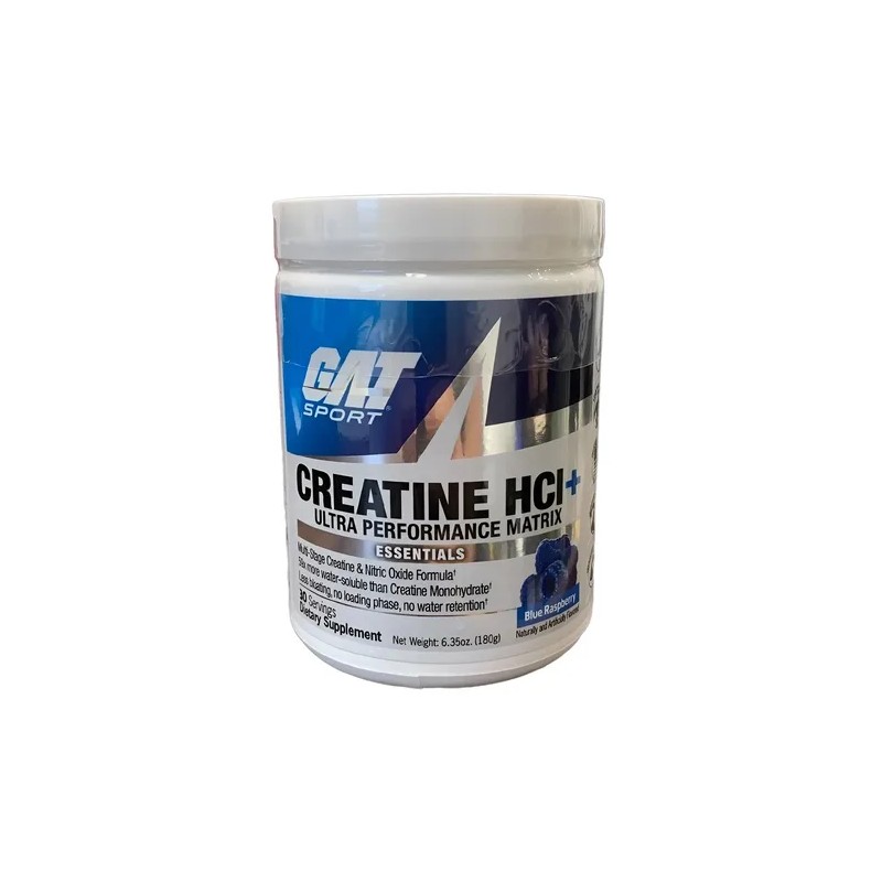 Creatina Hcl Gat Sport 30 Servicios Los Sabores Sabor Blue