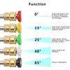 Sooprinse High Pressure Washer Gun Power Spray Gun 4000psi with