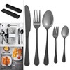 OriGlam Silverware Set Stainless Steel Flatware Cutlery Set, Tableware Cutlery