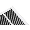 HBW 20"x20" Stamped Face Steel Return Grille Vent Cover White