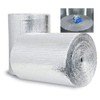 100sqft (4x25) NASATEK Double Bubble Reflective Insulation DIY KIT Razor