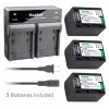 Kastar NP-FV70 Battery or Rapid Charger for Sony HDR-XR350VE PXW-Z90V