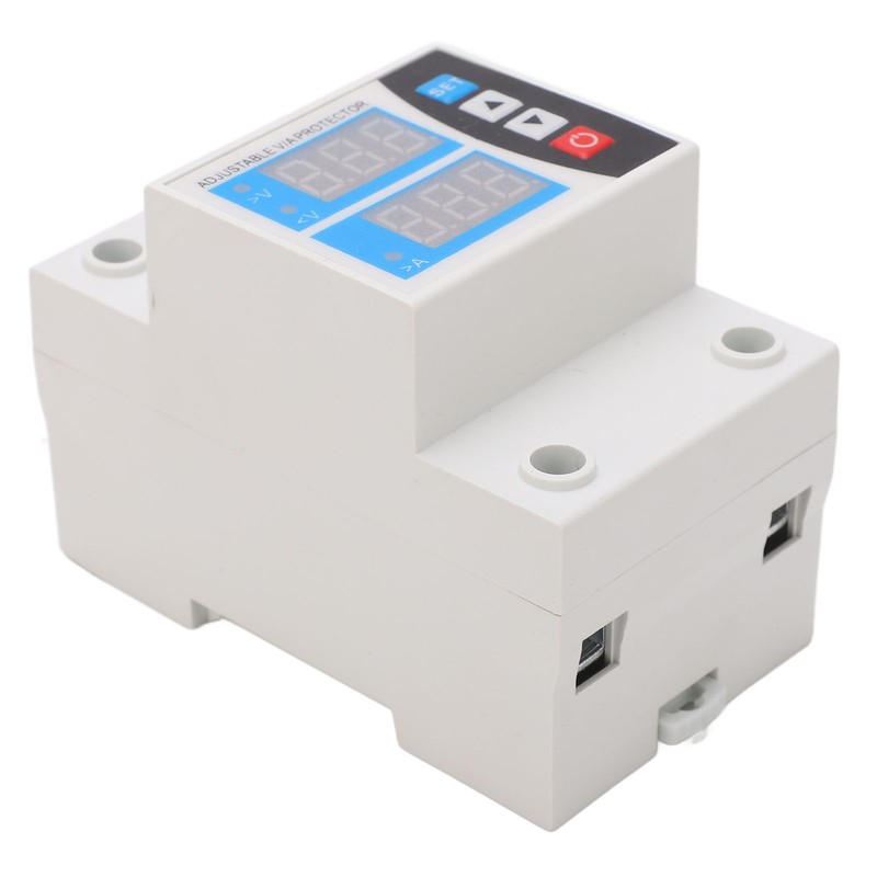 Over Under Voltage Protector Current Limit Din Rail Adjustable 2