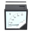 AC 0-500V Measuring Range Square Panel Voltage Meter Voltage Tester