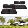 SHUNCHENXIANG 4PCS Golf Cart Diamond Seat Covers for EZGO TXT