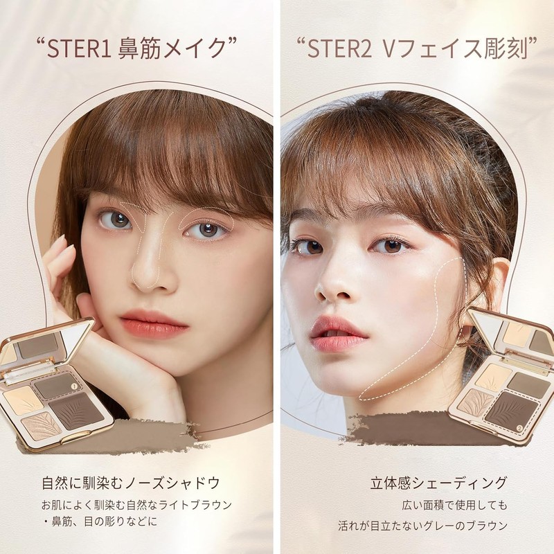 Sharp Master Palette Shading Matte Highlight Powder Nose Shadow Shading