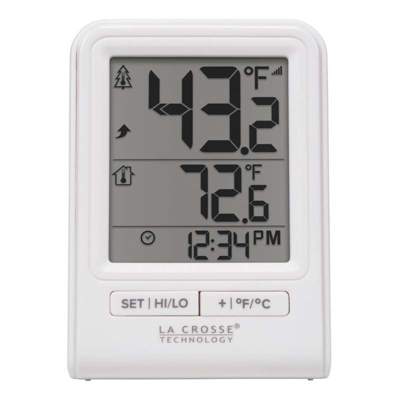 La Crosse Technology 308-1409WNH-CBP Battery Operated Wireless Digital Thermometer -