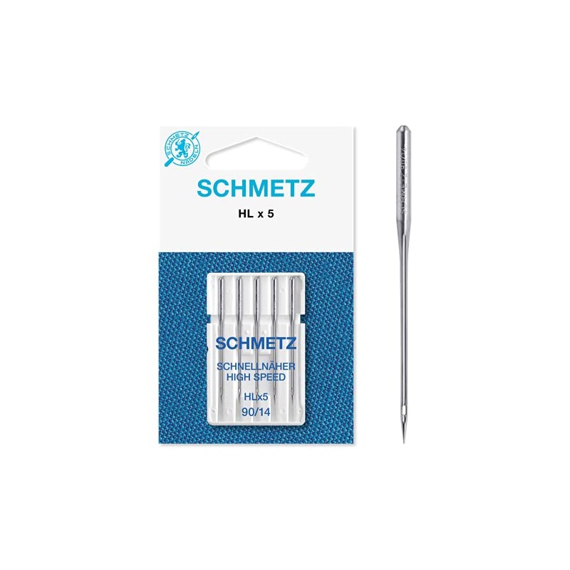 SCHMETZ HLX5 High-Speed Professional Quilting Needles - Carded - Size
