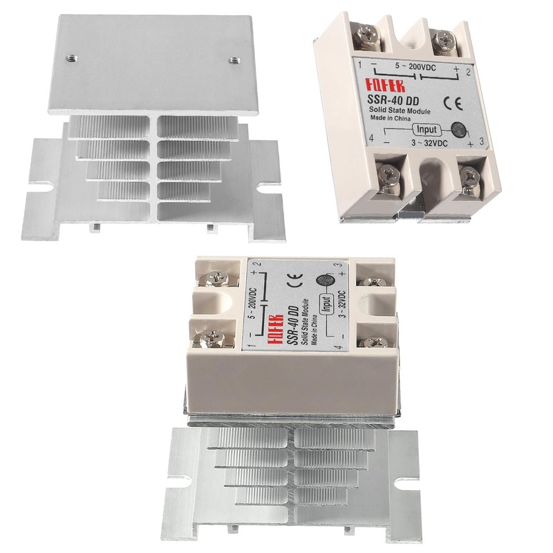 SSR-40DD Solid State Relay 40A DC to DC Input 3-32V